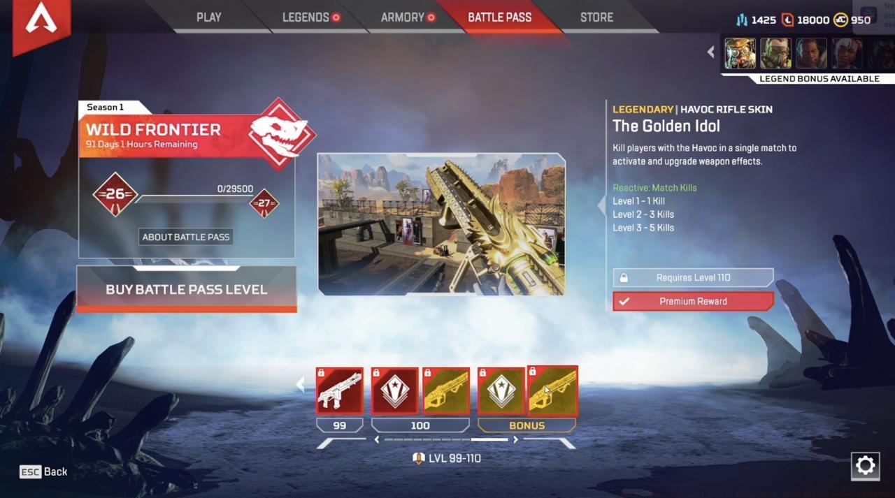 Havoc -- Golden Idol